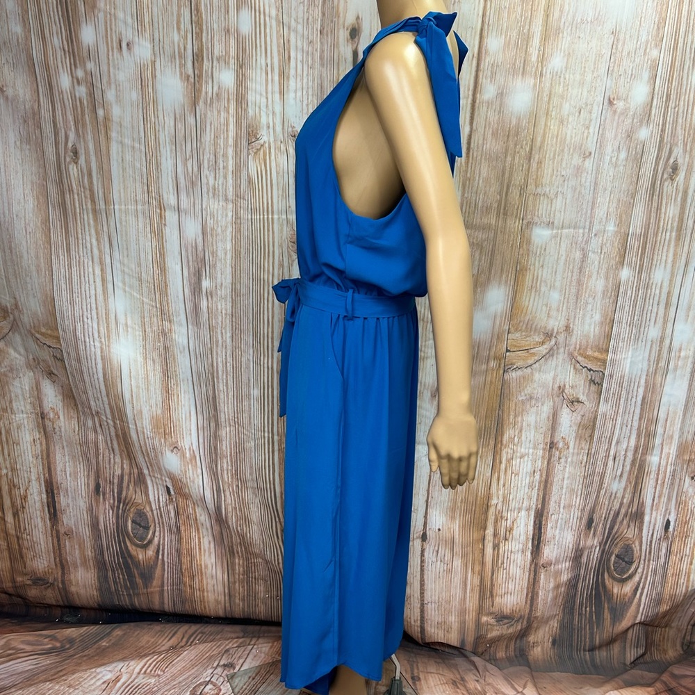 Belongsci Tie Shoulder Crepe Jumpsuit - Picture 5 of 13